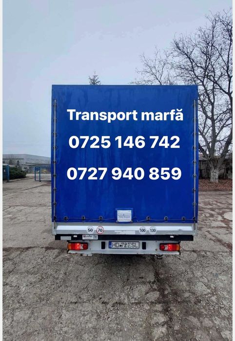Transport marfa prelata/duba 24/7
