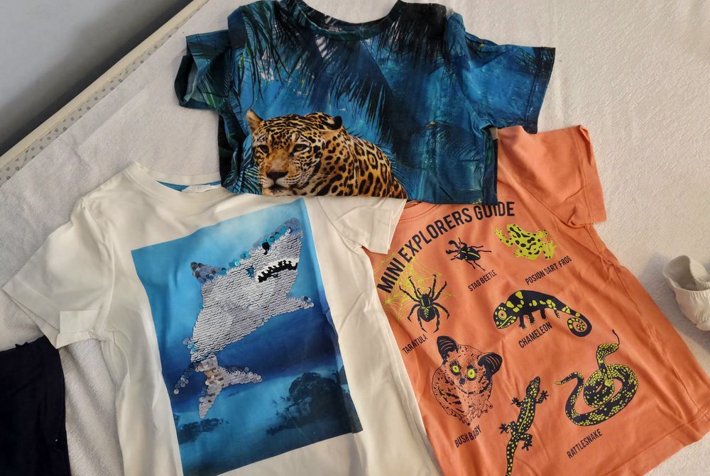 Детски дрехи h&m, zara, guess, okaidi