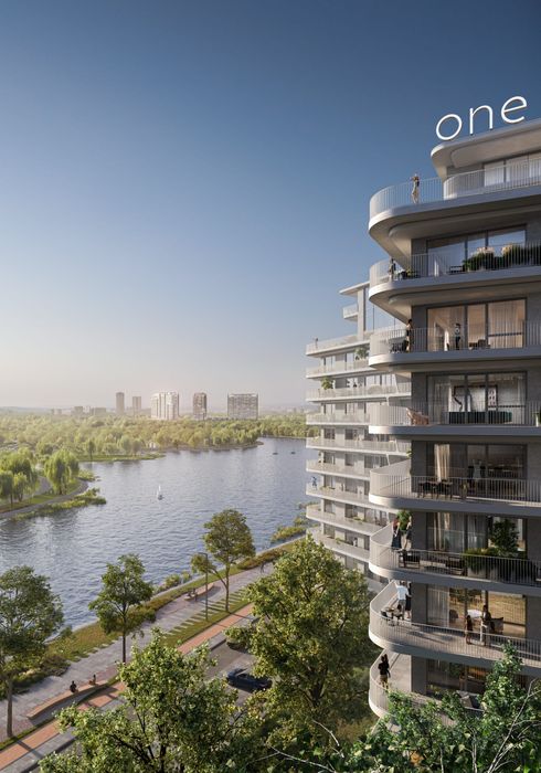 Apartament 2 Camere Premium | Vedere Frontală Lac | Terasa 14.8 mp | Faza 1 | One Lake District