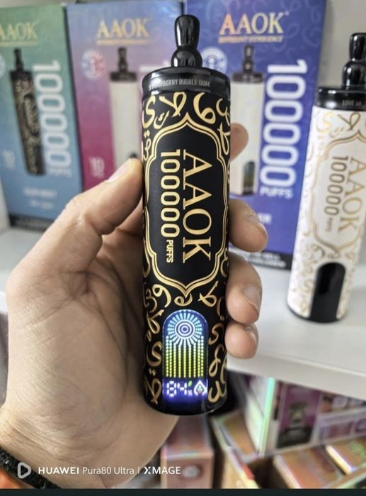 Vape 100.000 Pufs Narghilea Abur Mult Reincarcabil