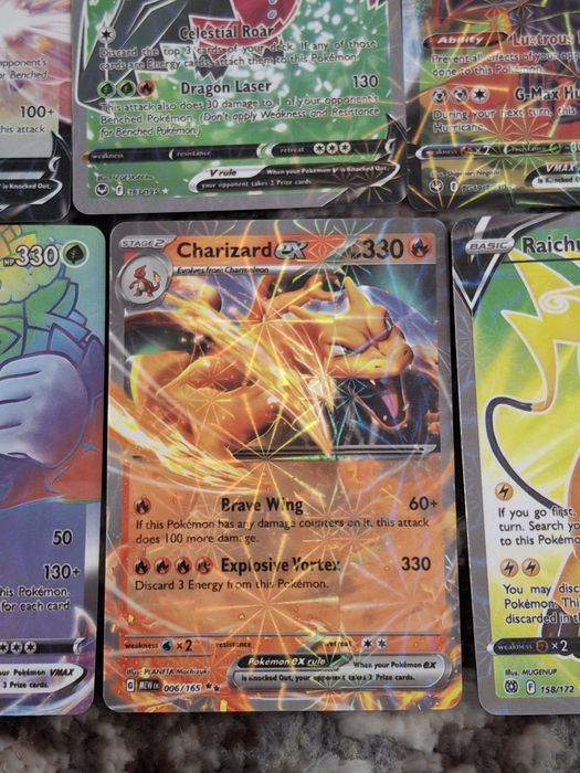 Lot 8 cărți Pokémon