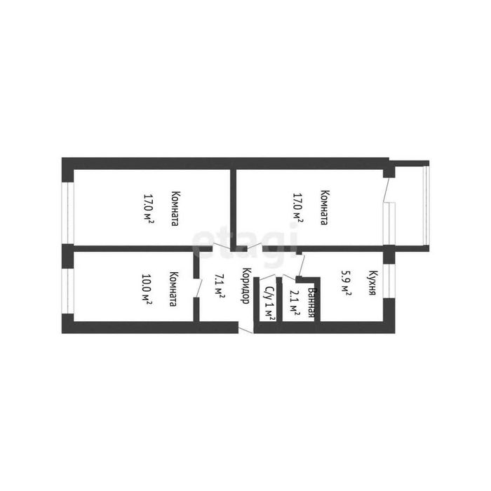 9 микрорайон - трёшка цена отличная
