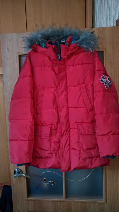 пуховик подростковый