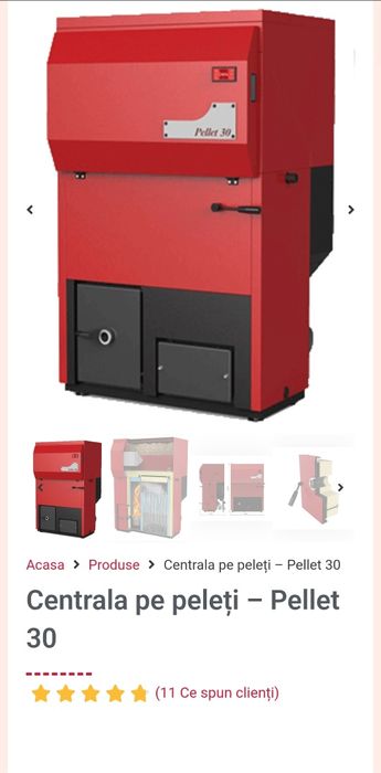 Centrala peleti modelul PELLET 30