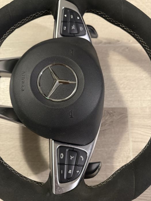 Волан Mercedes AMG Aclantara Мерцедес Алкантара 63ка!!!