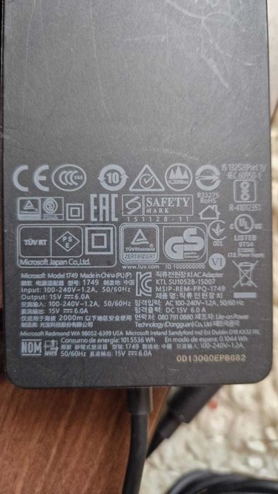 Docking Station MICROSOFT SURFACE A1661 + Incarcator 6.0A