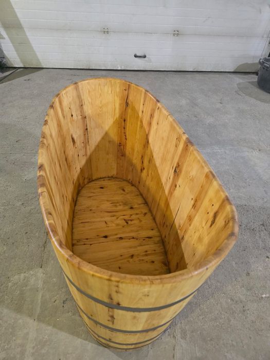 Купель для бани,из натурального дерева