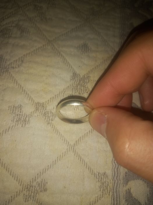 Серебро 925 Серый цвет мужской