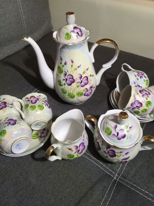 Чайный Сервиз белый