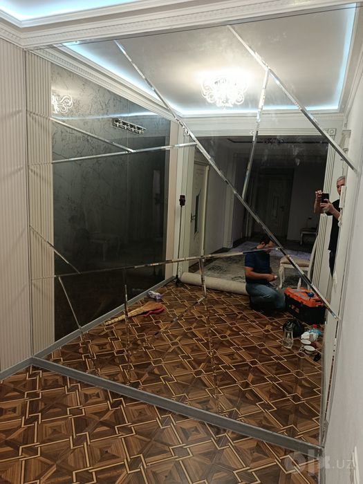 Зеркала на заказ (Зеркало РОМБИКИ )