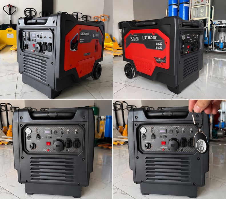 Generator Движок инверторний 1.1кВт Генератор SAAB безшумний Движок