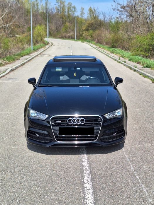 Audi A3 sedan 3xSline , quattro, webasto, trapa, matrix, b&o