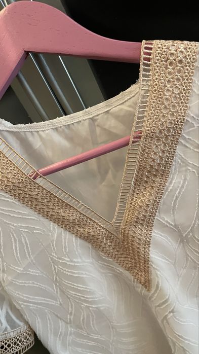 Блуза с къс ракав