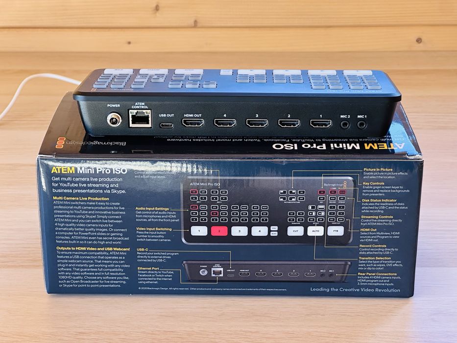 ATEM Mini Pro ISO Blackmagic