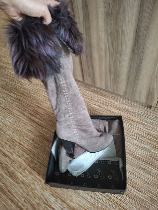 Сапоги зимние р 38