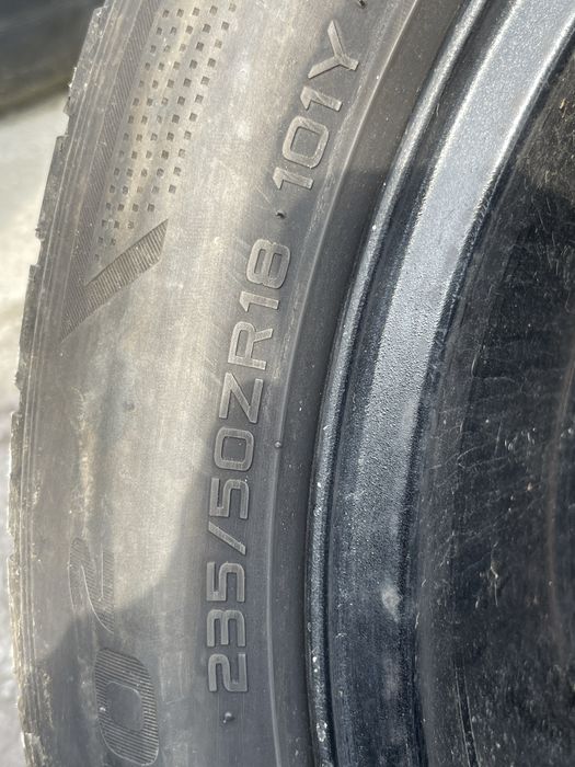 Jante aliaj R18 BMW 8jx18h2 Et46 cu anvelope de vara 235 50 R18 8