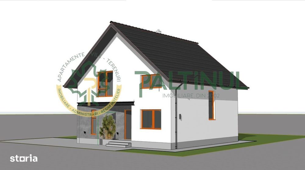 Casă de vânzare în Tălmaciu, spațiu generos, exterior la cheie, interi