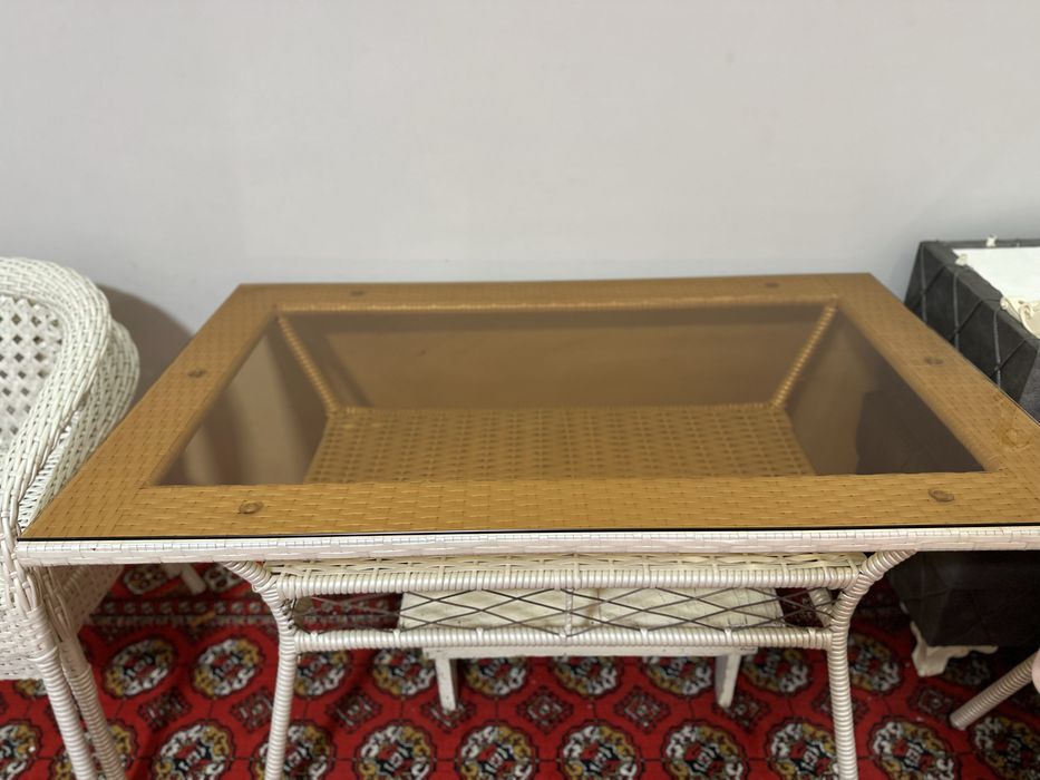 Ratan/ратан stol stul sotiladi 6kishili