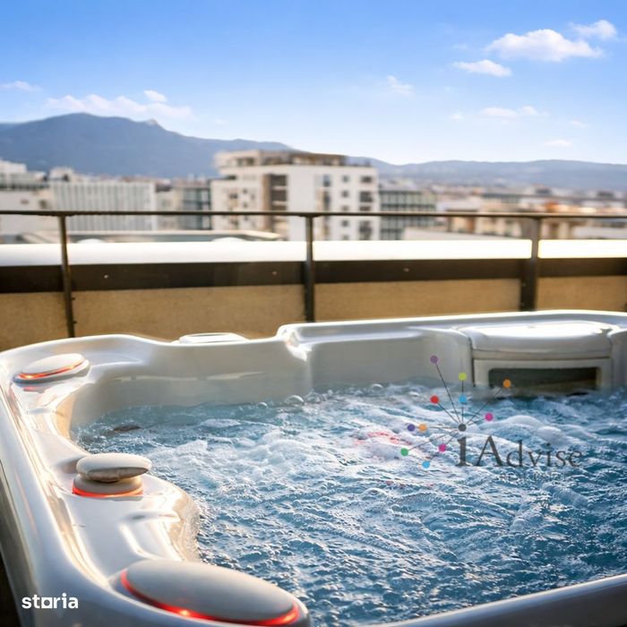 Penthouse exclusivist terasă 66 mp și jacuzzi – zona Coresi Kasper