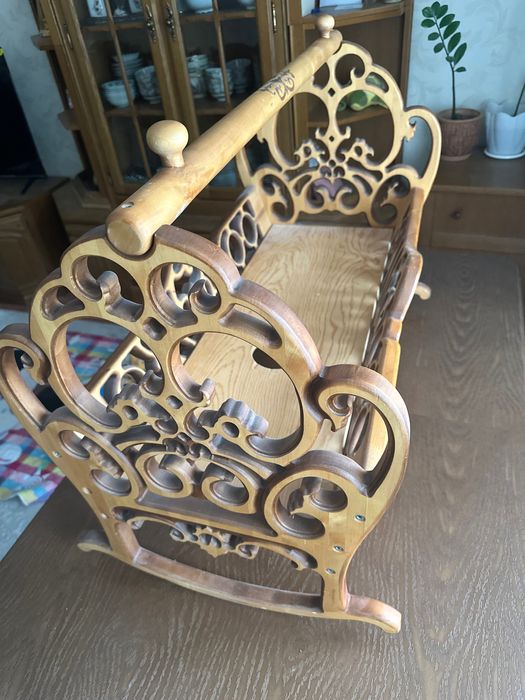 Бесик ручной работы, колыбель