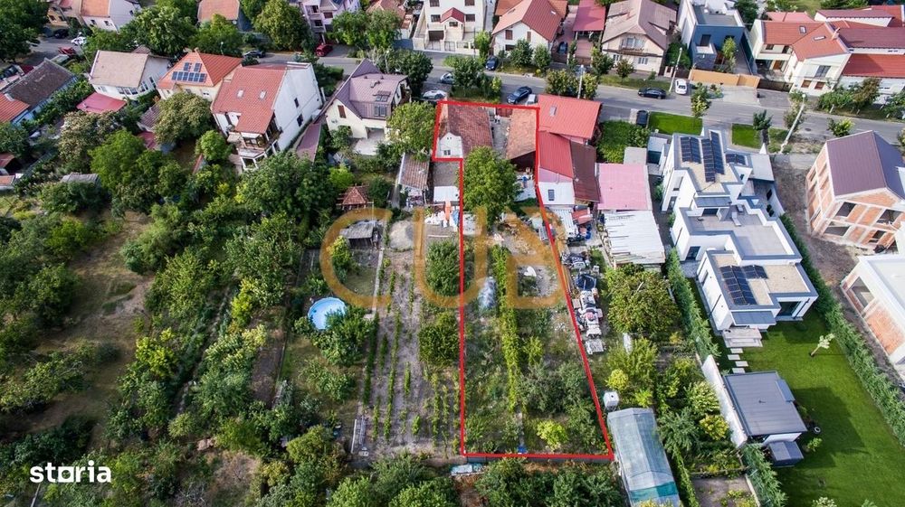 Teren individuala/duplex, S:804, utilitati  - Mehala/Torontalului