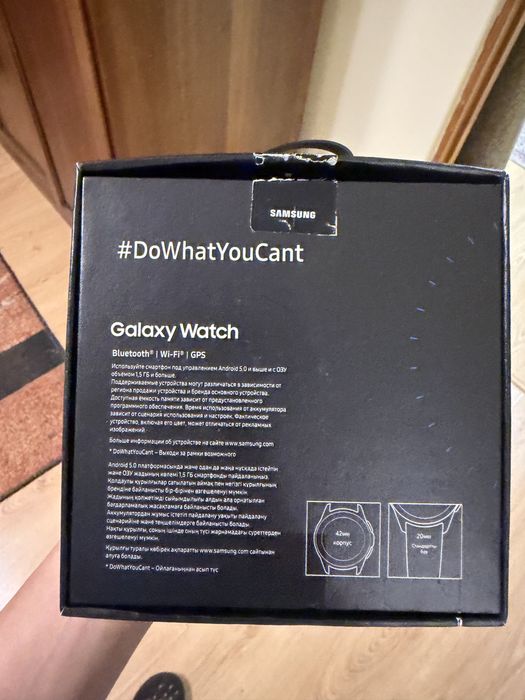 Продам samsung galaxy watch golden rose 2019