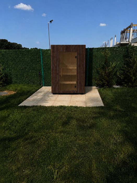 Sauna Finlandeza Premium - construita dupa principiile unei saune finlandeze autentice