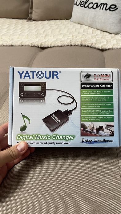 Adaptor Yatour YT-M06 BM2 AUX BMW / MINI 40 PIN