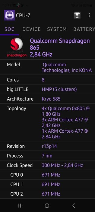 Телефон  Samsung  S20fe