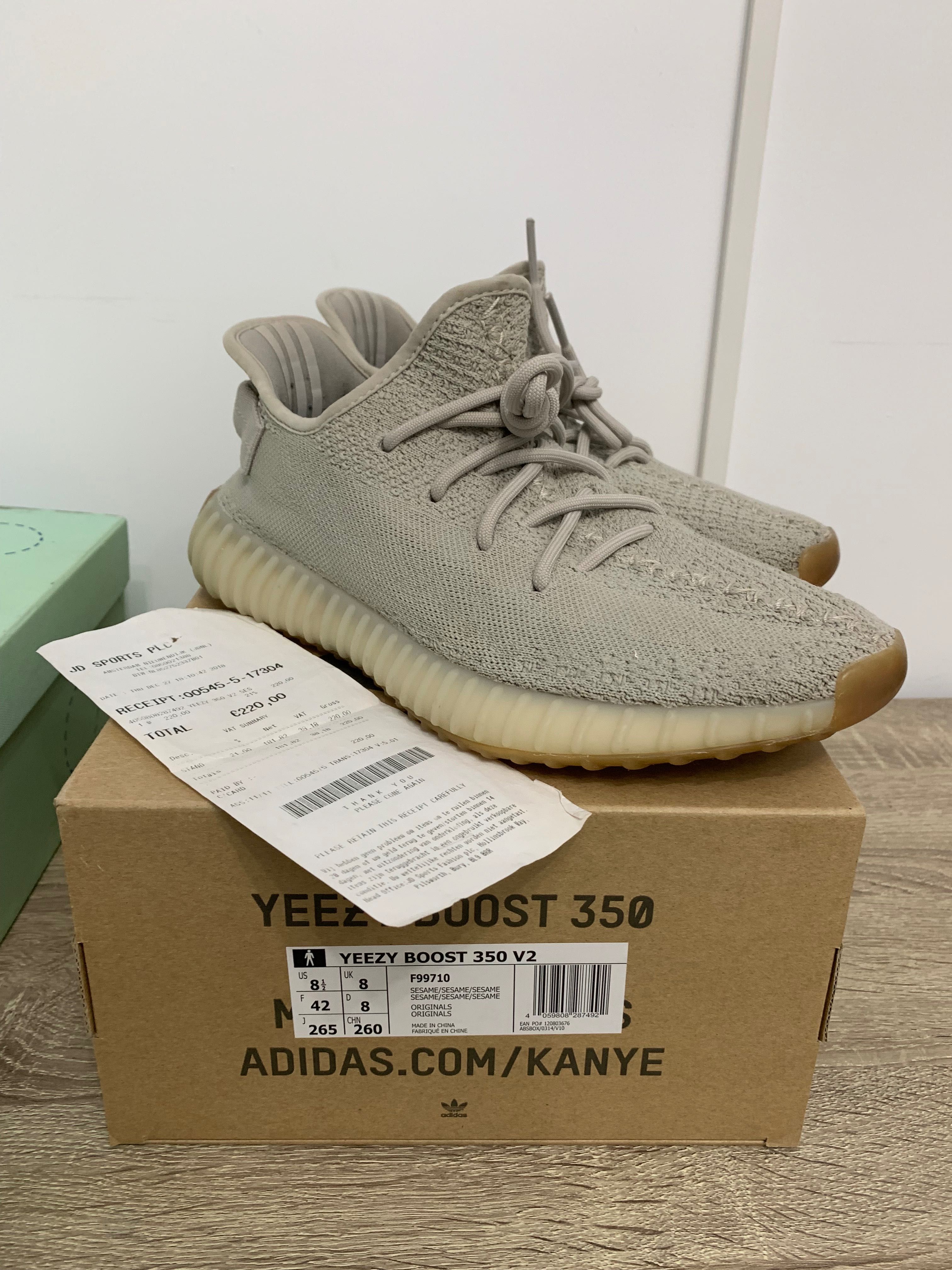 Jd sports store yeezy sesame