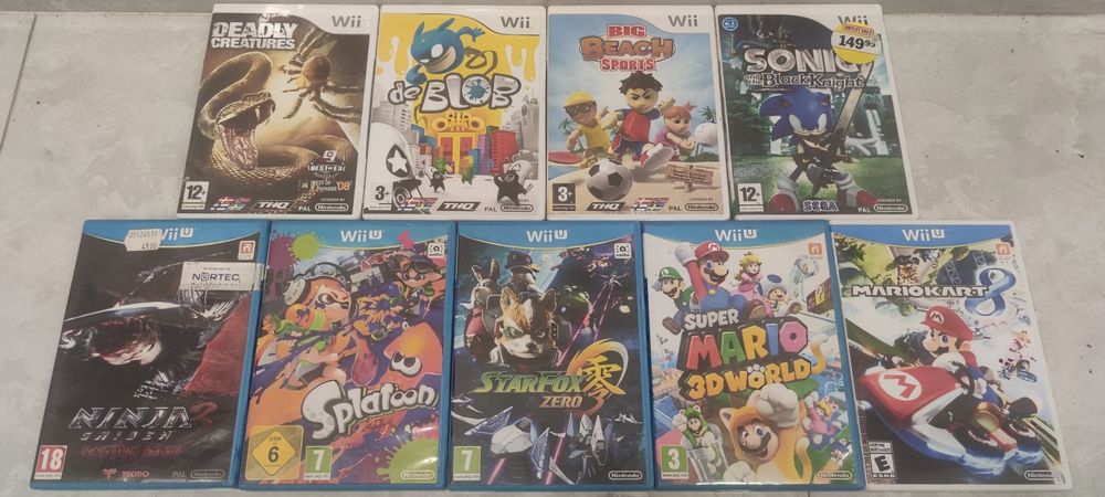 Wii-Wii-U-Хит Игри/12,50 евро за брой!