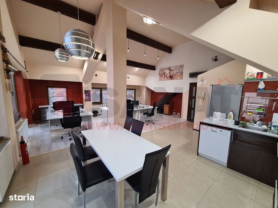 RO/EN Spatiu Office Panoramic, 4cam, Calea Dumbravii, 120mp | VIDEO