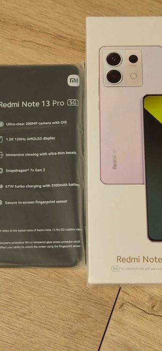 Redmi Note 13 Pro 5 G  512 GB  12 +12 RAM  (Лимитирана серия)