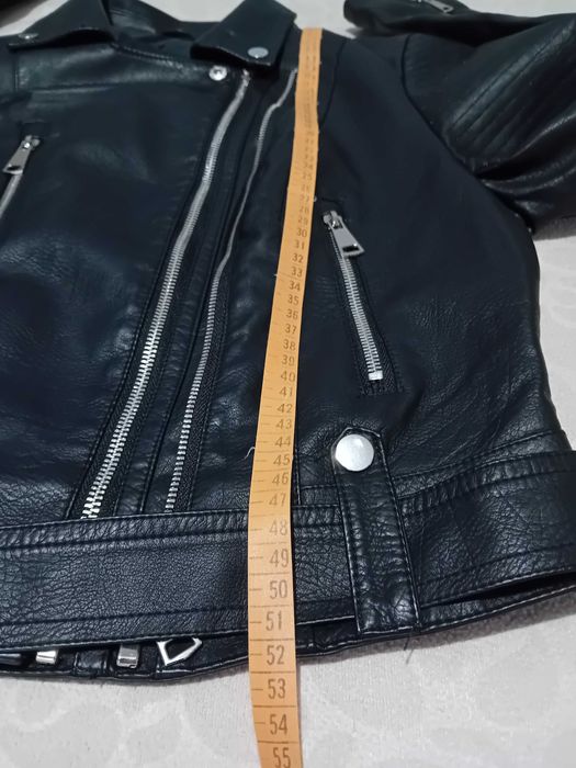 Кожено яке с колан