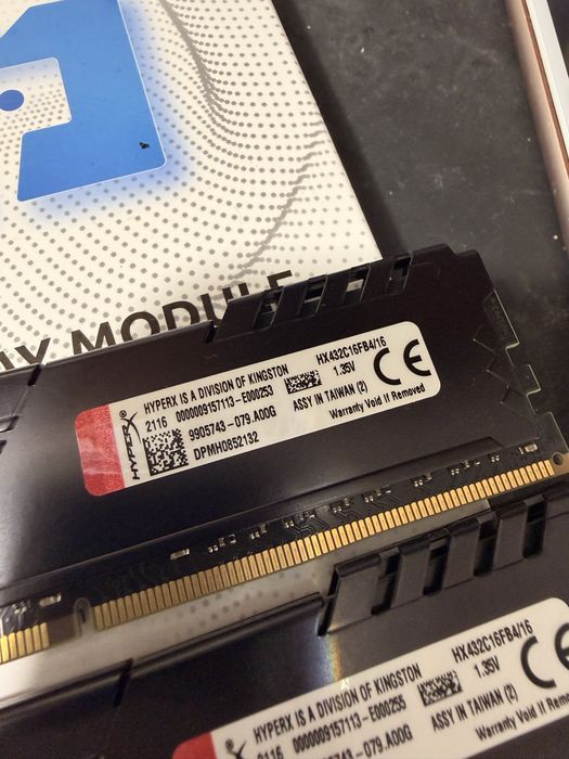32GB Ram DDR4 3200mhz Hyperx Fury