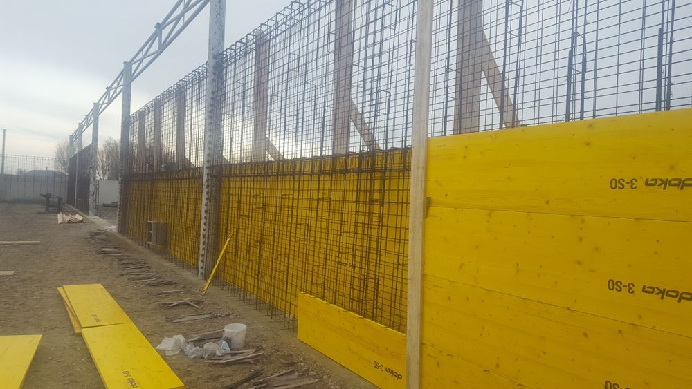 Panouri doka cu montaj inclus sau de inchiriat