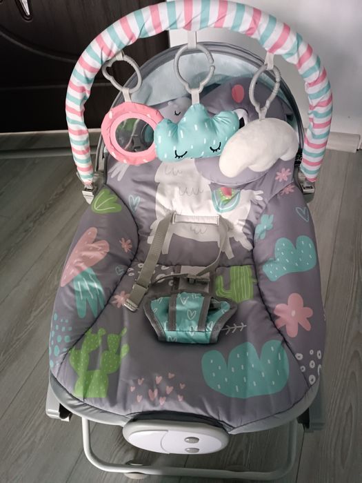 Бебешки шезлонг MoNi + водна постелка за игра