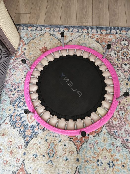 Trambulină copii, culoare roz