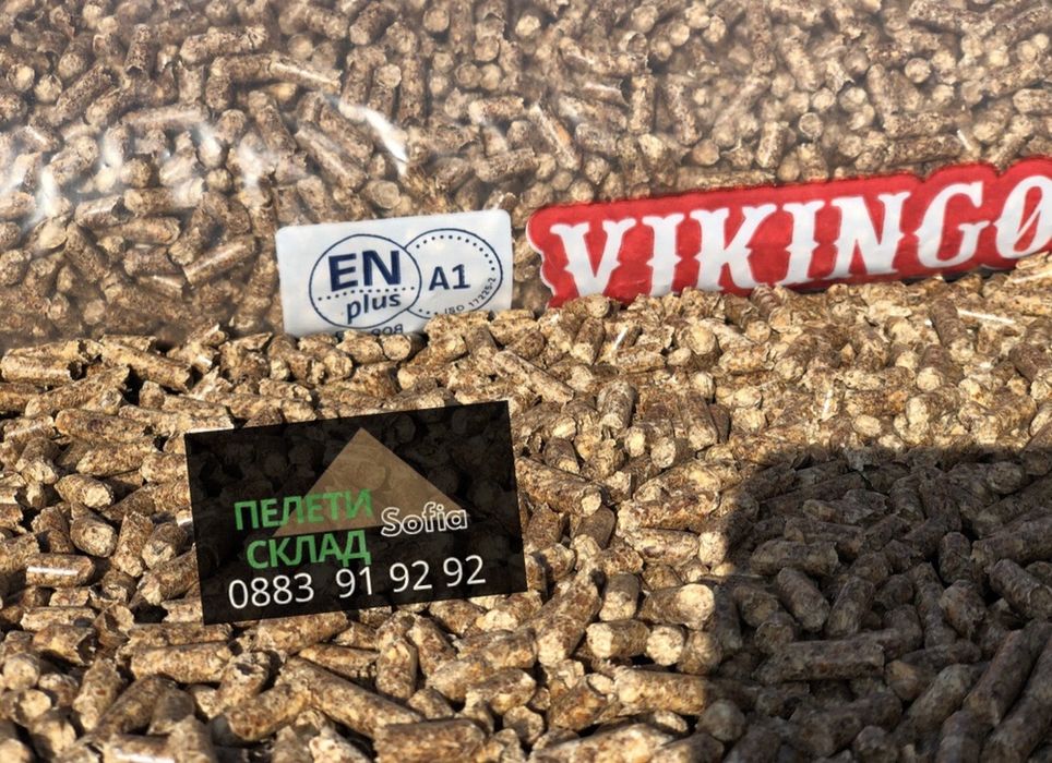 ПЕЛЕТИ "VIKINGO"  100% Бял бор ENPlus A1  качество за износ