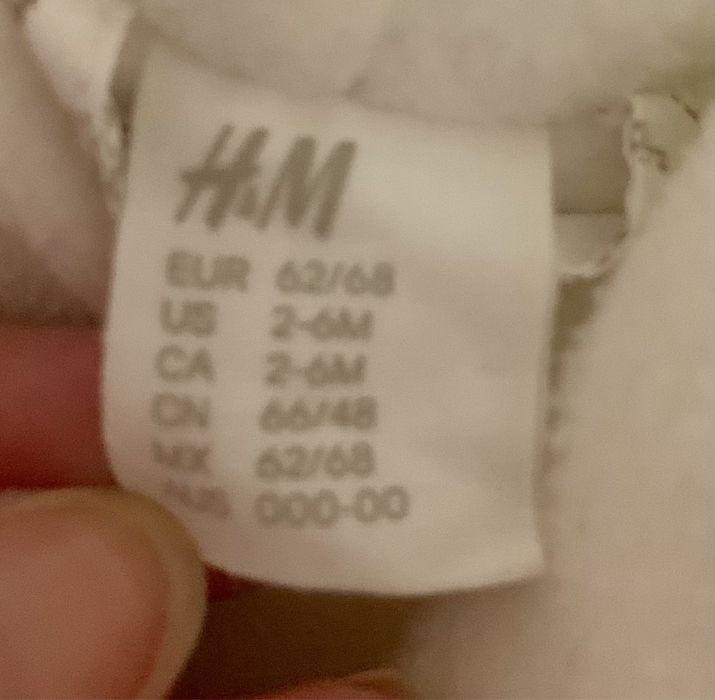 Sac bebe vatuit H&M 2-6 luni