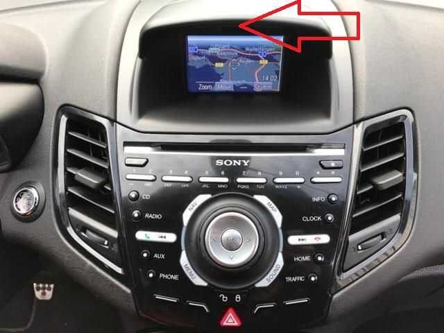 Card navigatie Ford MFD Focus C-Max Kuga Transit harta ROMANIA 2022