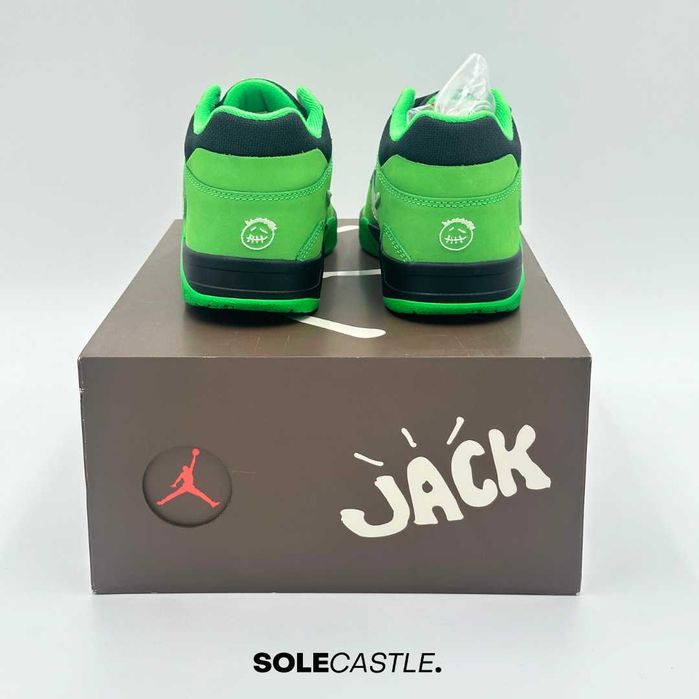 Nike Jordan Jumpman Jack CJ1 T-Rexx Travis Scott 'Green Spark'