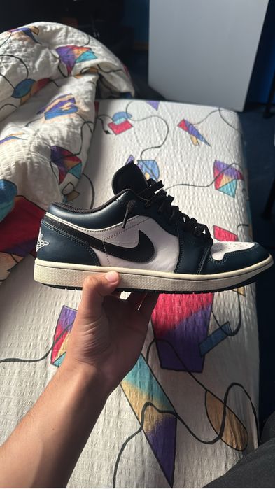 Jordan 1 low albastrii