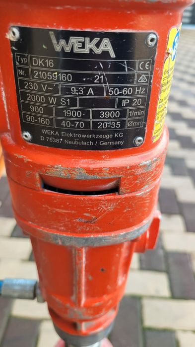 Masina profesionala de carotat Weka