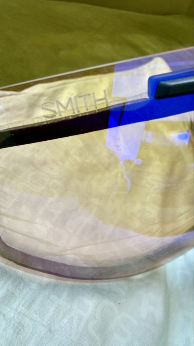 Lentila ochelari ski Smith Optics I/O7 yellow sigilata