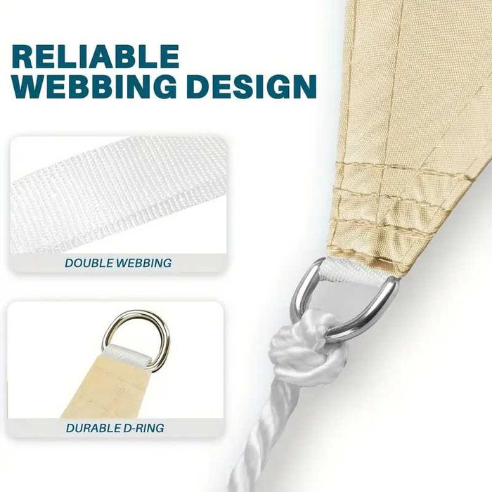 Водонепромокаема Тента, Водоустойчива UV сенник, подсилено платнище