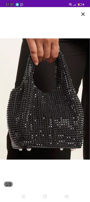 Вечерний сумки  черный