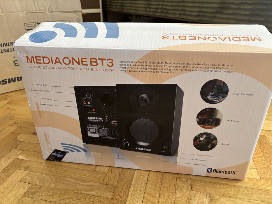 Samson studio monitor bluetoth /Blutoth speakers