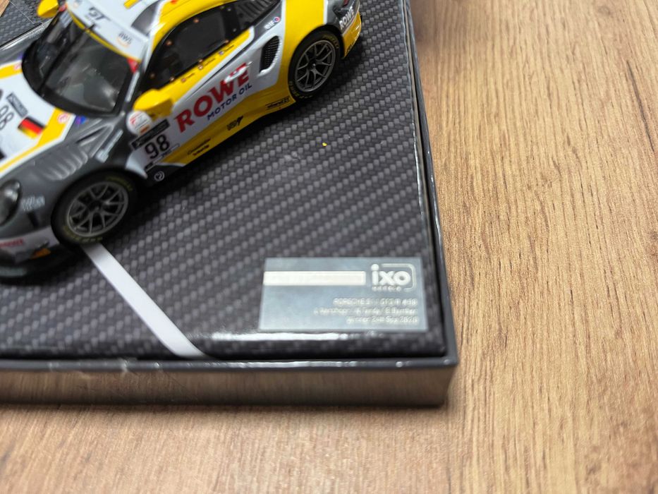 Колекционерски модел метална количка IXO MODELS PORSCHE 911 GTR 24 SPA