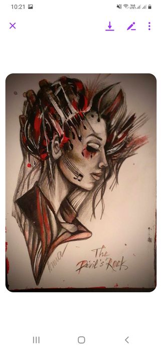 Абстрактни картини- акрил върху картон